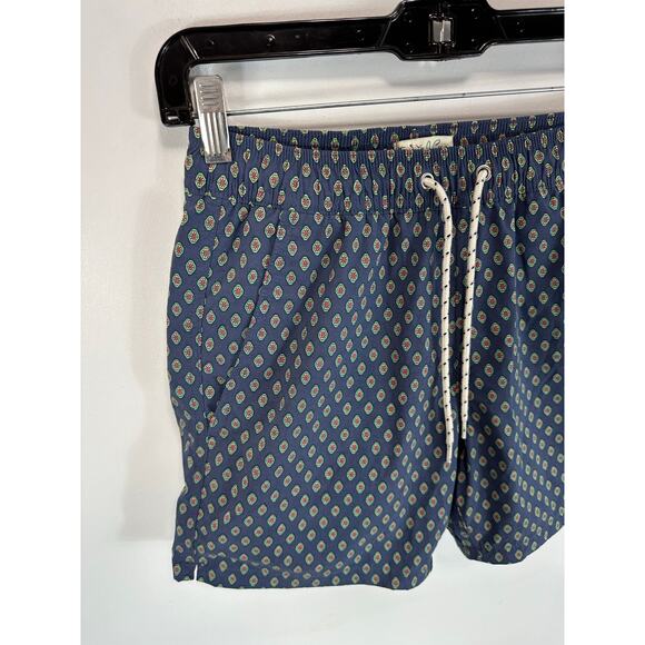 J.Crew 5" Stretch Swim Trunk Geometric Print with ECONYL Nylon Size XS Mens - Picture 8 of 13